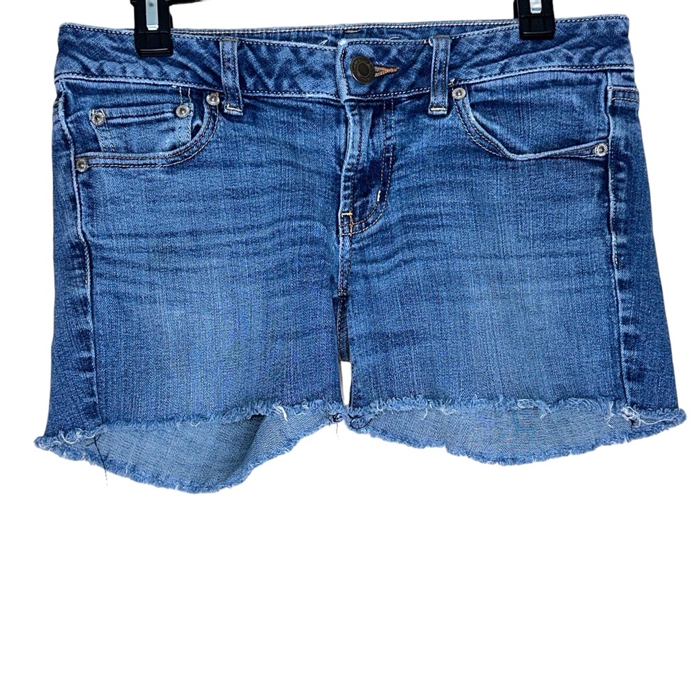 American Eagle Outfitters Favorite Boyfriend Stretch Distressed Jean Shorts